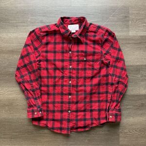 CC Filson Women's Alaskan Guide Shirt Red Plaid Soft Button Down Women's Medium